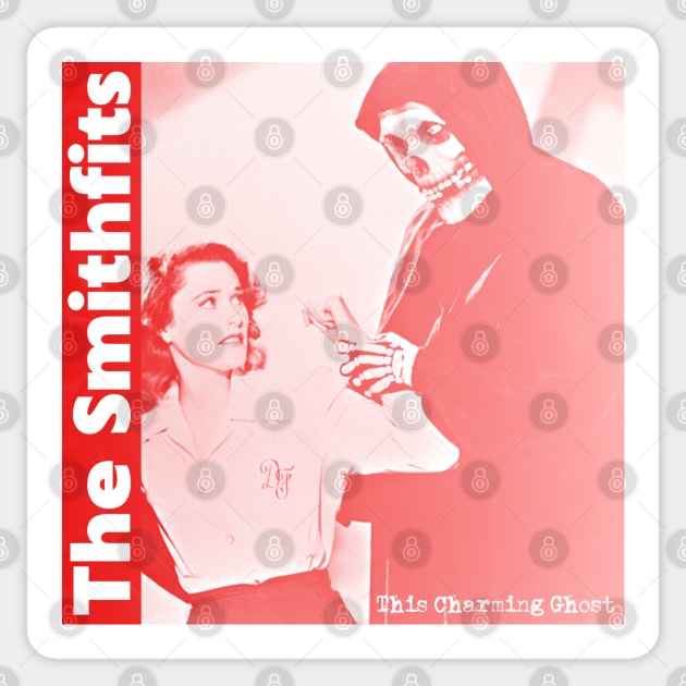 The Smithfits - This Charming Ghost Parody FanArt Sticker by darklordpug